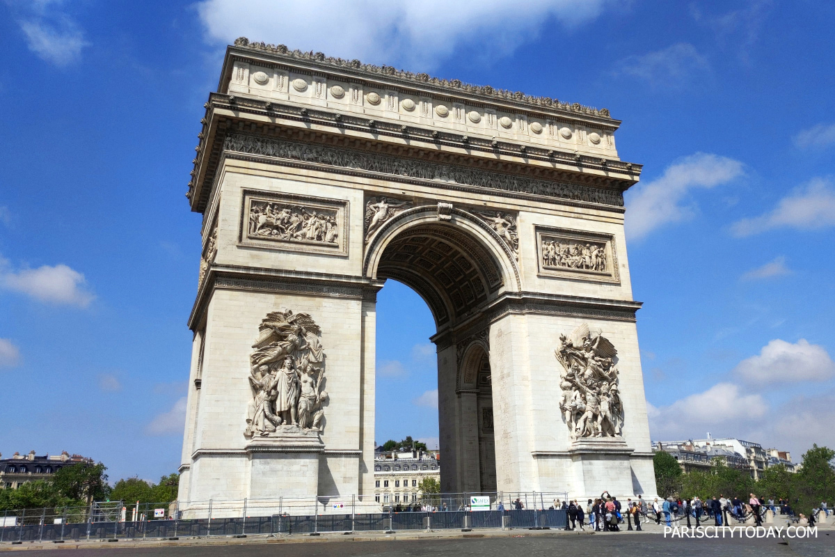 Arc de Triomphe - 4 Days in Paris Itinerary