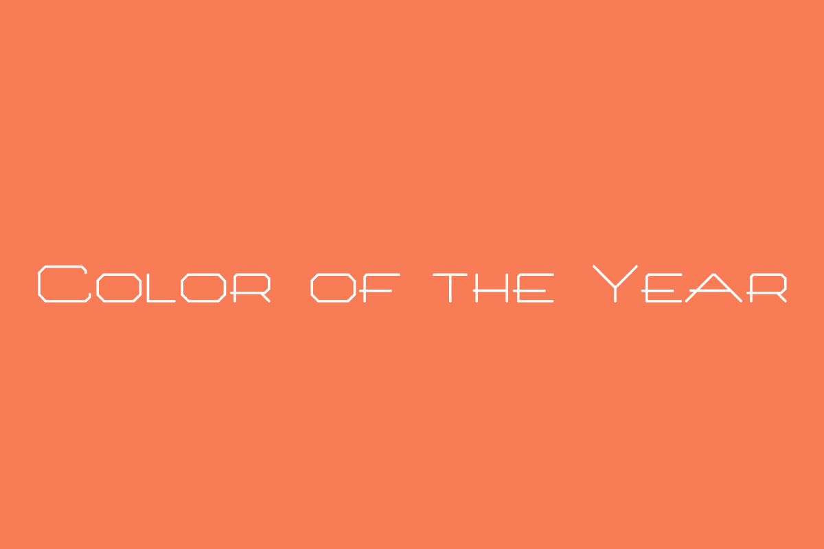 Color of the Year 2024 - Peach Fuzz