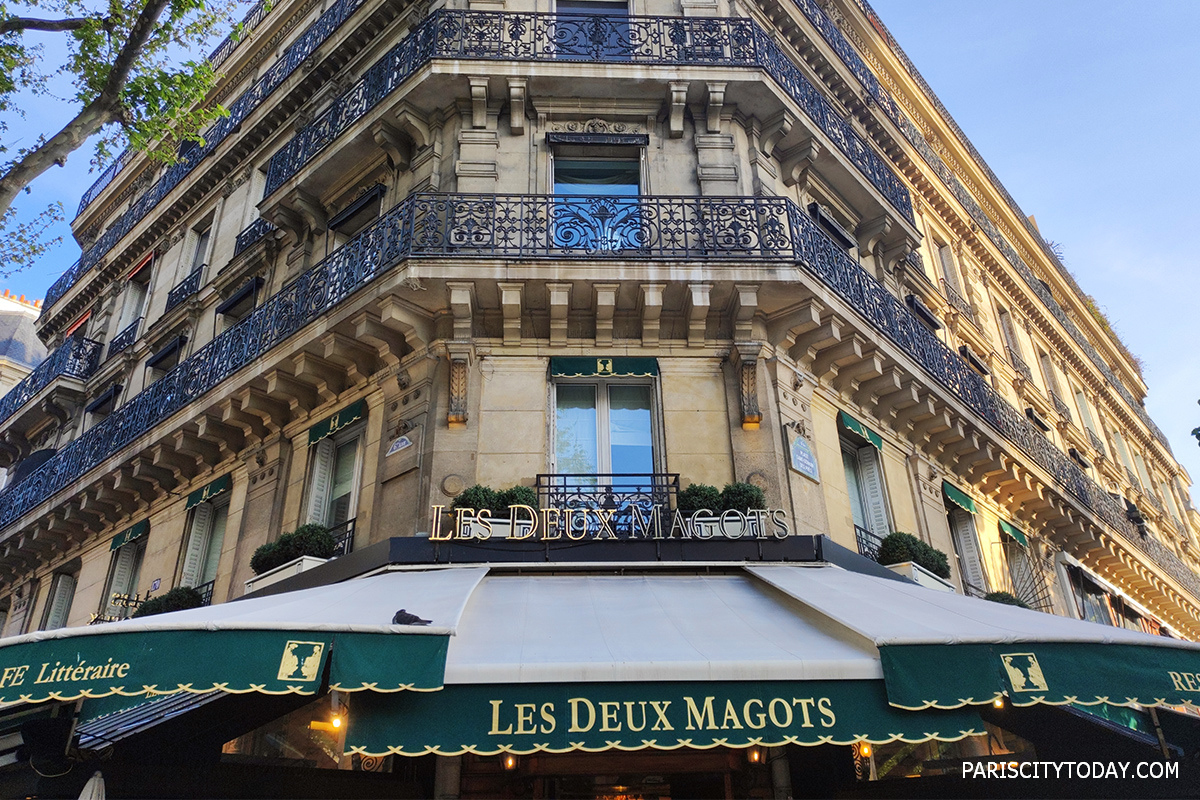 Honeymoon in Paris, Les Deux Magots, 6th arrondissement