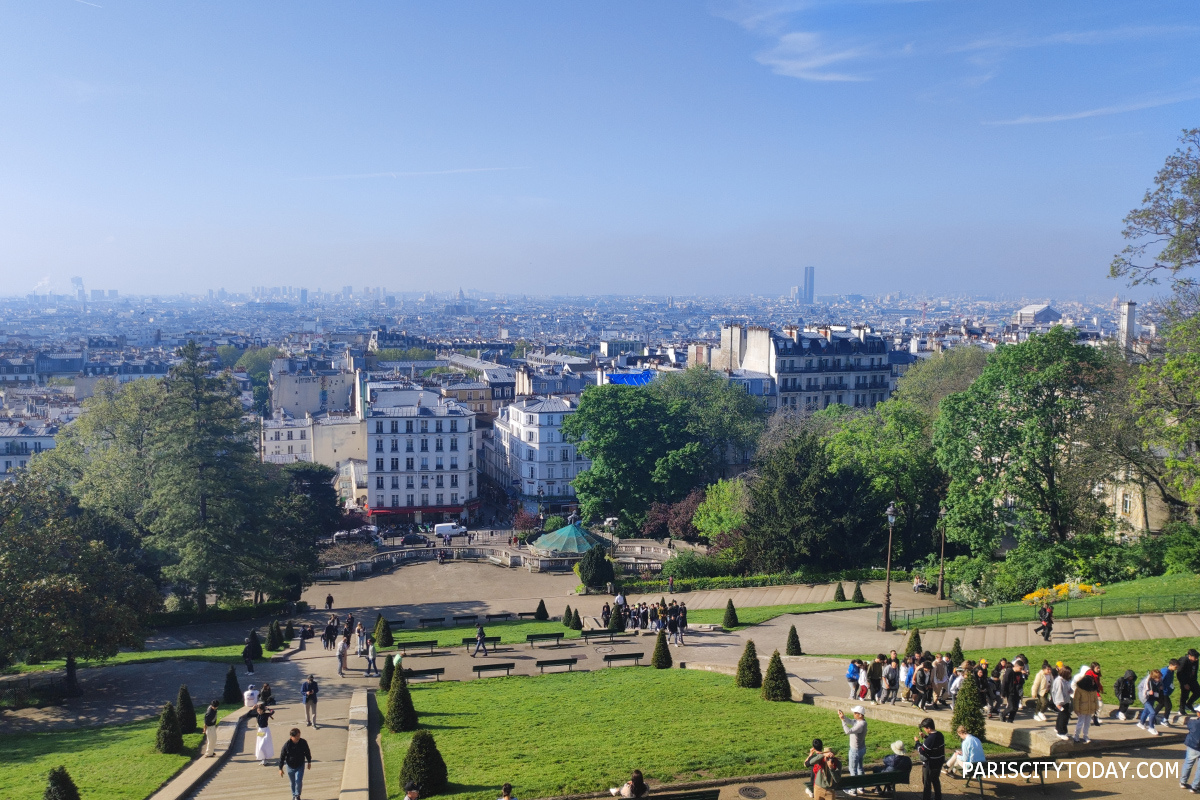 View from Montmartre, Paris