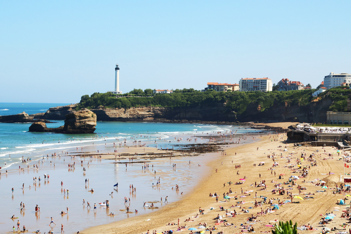 Biarritz in South West France